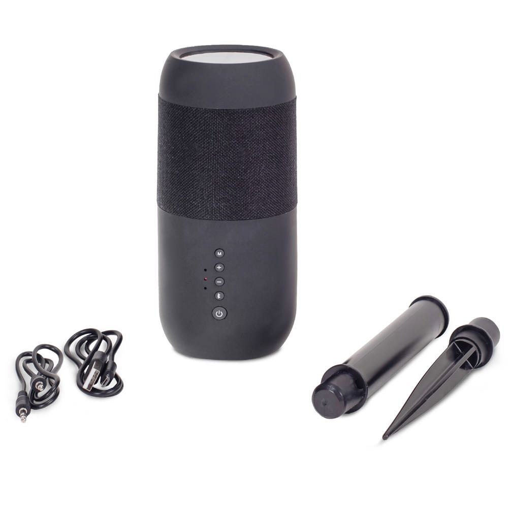 Wireless solar speaker torch 2x5W IPX6